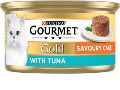 Picture of Gourmet Gold Savoury Cake Tuna Wet Adult Cat Food 85g